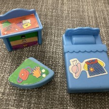 Teddy s Wonderland Bears House Miniature Furniture Playset Vintage 1990s
