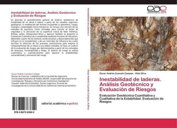 Inestabilidad De Laderas. AnáLisis GeotéCnico Y EvaluacióN De Riesgos Oscar Andr-image
