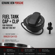 Genuine Porsche 986 987 996 997 Fuel Tank Cap + Clip 99620124103