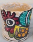 Vtg. Pablo Saguino Three Rooster Design Coffee Mugs-Talavera El Carmen — photo 2