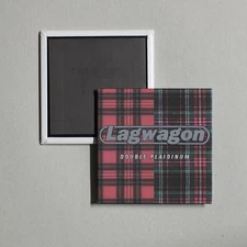 Lagwagon - Double Plaidinum (Reissue) Album Cover Locker Fridge Magnet