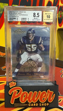 2002 Playoff Experience 2000 Buyback Junior Seau Auto BGS 8.5 w/ 10 Auto Charger