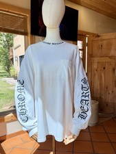VINTAGE CHROME HEARTS Archive Belton USA Single Stitch Long Sleeve Shirt XL
