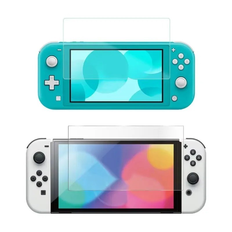 Proteggi schermo in vetro temperato per Nintendo Switch Lite