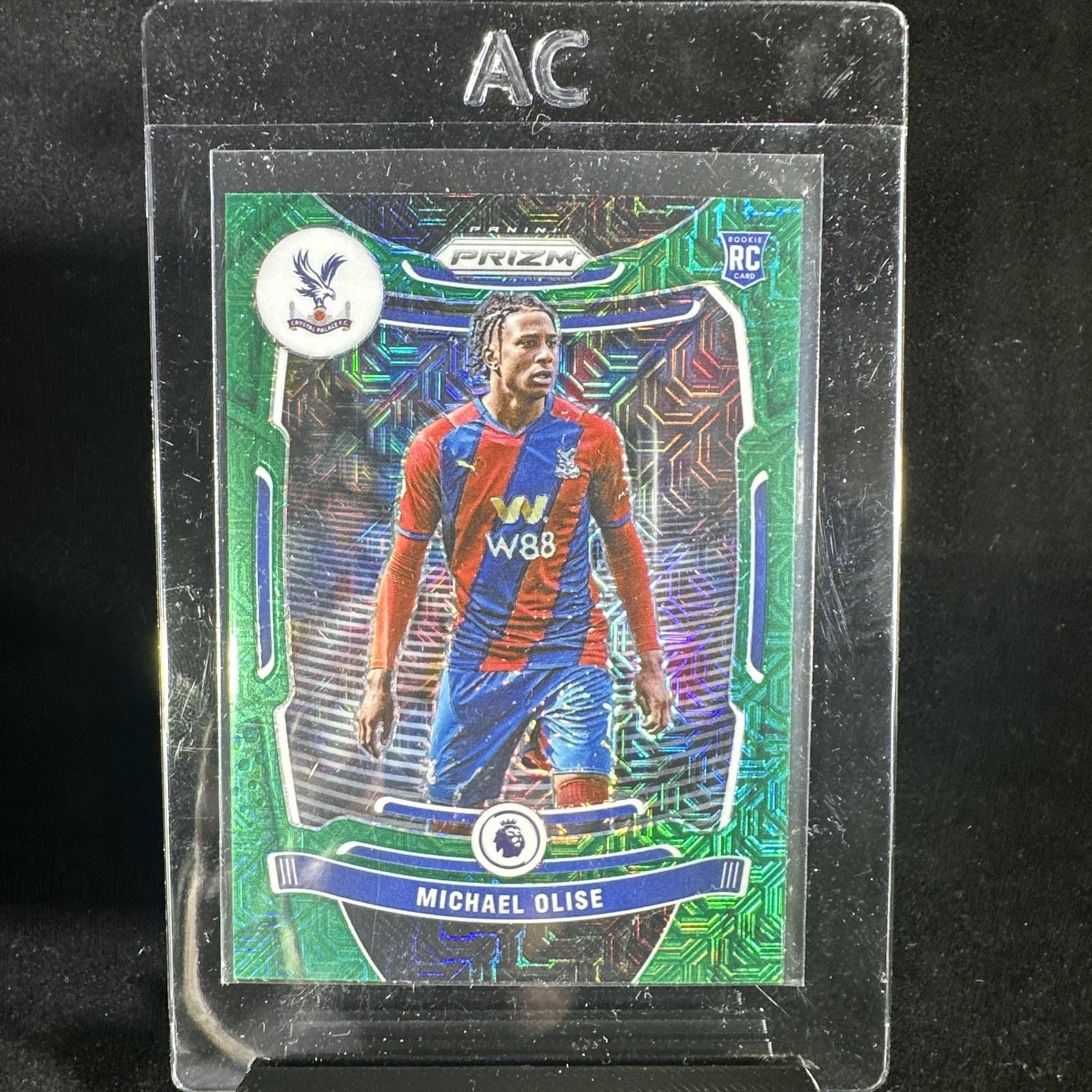 2021-22 Panini Prizm Premier League Green Mojo sp Michael Olise RC