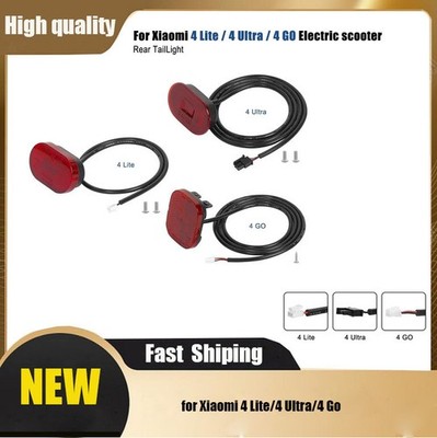 LED Taillight Rear Brake Light For Xiaomi 4 Lite/4 Ultra/4 Go E-Scooter Lamp AAU