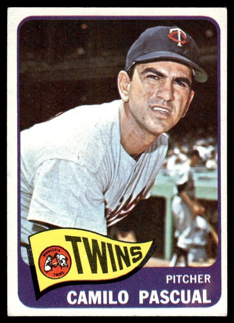 1965 Topps Camilo Pascual Minnesota Twins #255