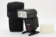  MINT Canon Speedlite 430EX II Camera Flash, with Diffuser And Case From JAPAN