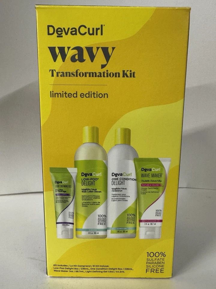 DEVACURL WAVY TRANSFORMATION KIT LIMITED EDITION  4 pieces - Image 4 of 4