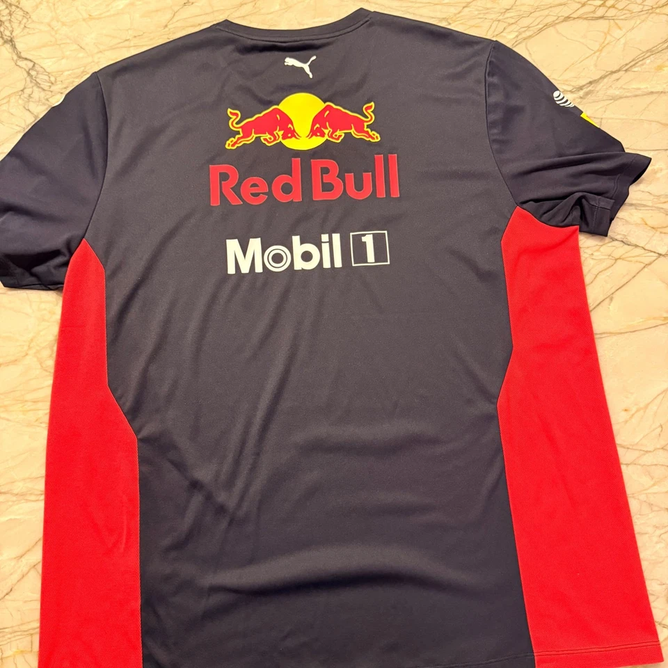 Official Puma Red Bull Racing F1 T-Shirt XS Mens Aston Martin Honda - Image 2 of 4