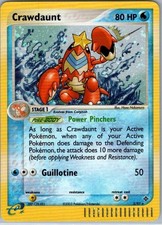 Crawdaunt 3/97 Holo Rare EX Dragon NM on eBay