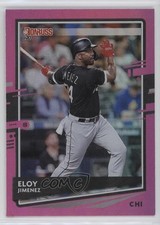 2020 Panini Donruss Holo Pink Eloy Jimenez (Base) #121 14tz