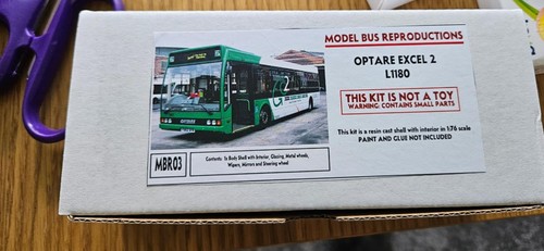 Kit Maquette Bus BMMO D9 - Mike Toman - White Metal - Échelle 1:76 - WTP4