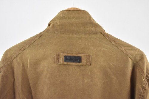 Barbour Herren Neu Utility Jacke Gr. Large Braun Gewachste Baumwolle Regenjacke - Bild 4 von 9