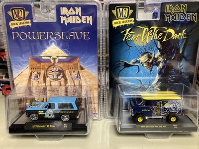 M 2 Rock Legends  Iron Maiden Chevy  75 K-5 Blazer & 75 Van Set   IN STOCK!!!