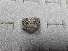 GRANDMA GRABE'S BEAUTIFUL VINTAGE 925 STERLING SILVER MARCASITE 2.9G RING SIZE 7