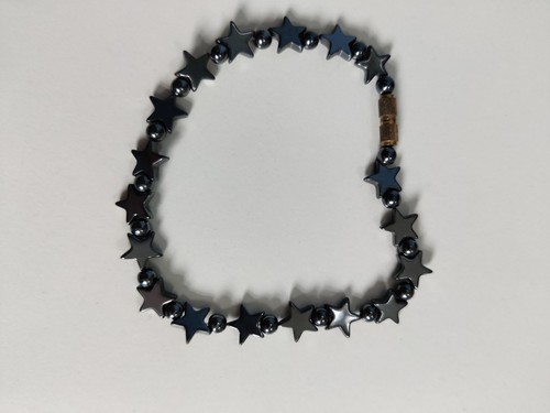Star Hematite Bracelet - Picture 2 of 3