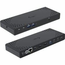 Image of I-Tec Usb-C Triple Display Docking Station Gen 2 + Power Delivery 100W. Connecti