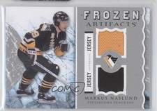 2012 Upper Deck Artifacts Frozen Blue Jersey/Jersey Markus Naslund #FA-MN 03hm