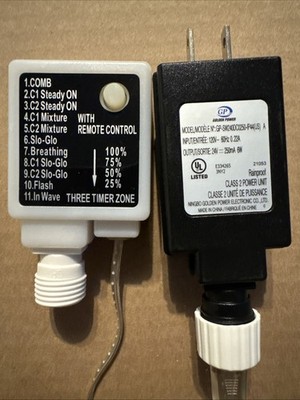 Golden Power GP-SW240DC0250-IP44(US) A 24V 250mA Power Supply Adapter W/ Remote