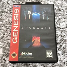 Stargate Sega Genesis 1995 Acclaim Entertainment Starring Colonel Jack O'Neil