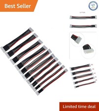 10PCS JST-XH Battery Balance Plug Extension Leads   Flexible Silicone Wire