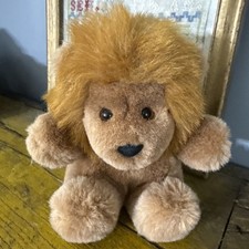VTG 1979 Gund Baby Lion Roary Stuffed Animal Plush 7  Sitting Excellent Cond