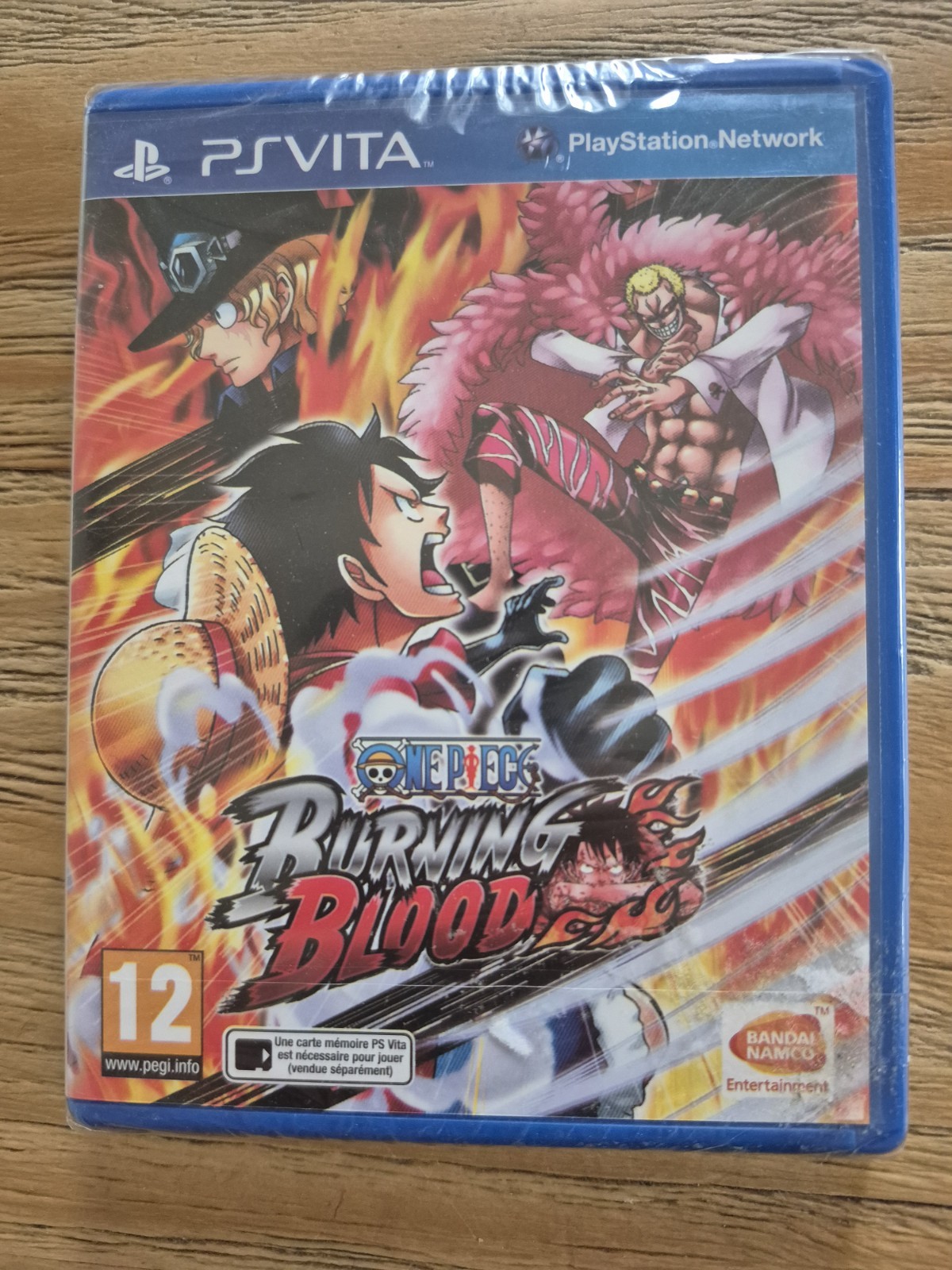 ONE PIECE BURNING BLOOD - PS VITA - PAL FR -  NEUF sous blister