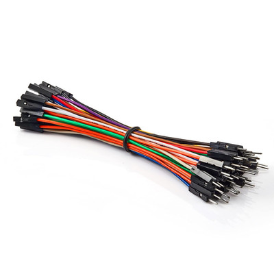 40Pcs 10Cm(3.9Inch) Male to Female Header Jumper Wires Dupont Cable Line Connect