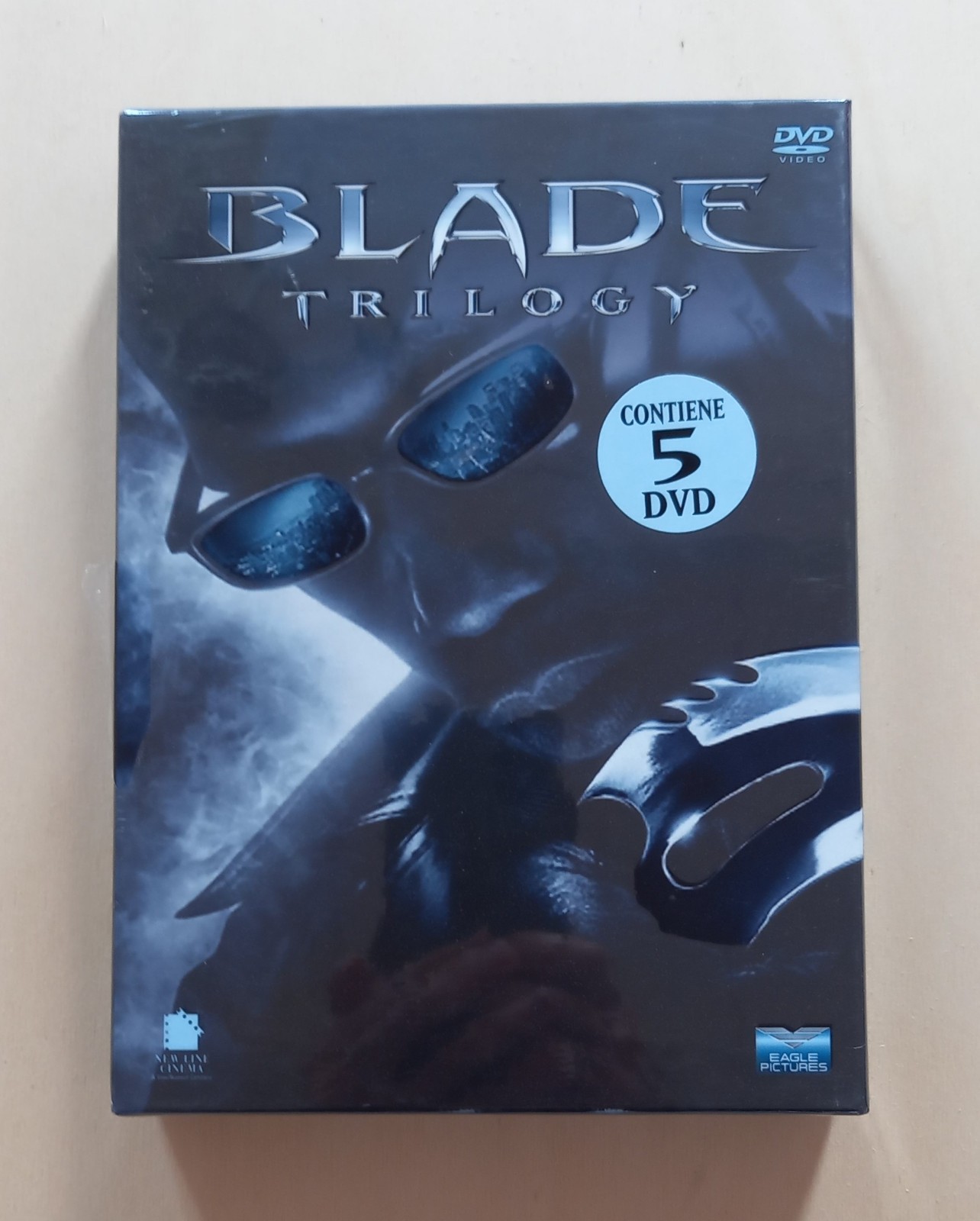 BOX 5 DVD film BLADE Trilogy Wesley Snipes Eagle Pictures SIGILLATO