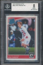 Josh Sargent 2018 Panini Donruss Optic Rookie Card #200 USA MLS BGS 8. rookie card picture