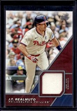 2026 Topps J.T. Realmuto Major League Material Jersey #MLM-JTR Phillies