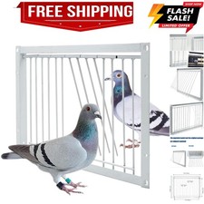 11.8in/30cm Pigeon Cage Door One Way Entrance Door Bird T Trap Birdcage Iron ...