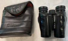 Nikon Travelite V 10X25 5" Compact Black Binoculars with Strap and Nikon Case