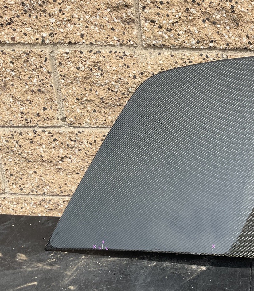 2008 2010 2011 2012 2013 2015 AUDI R8 REAR RIGHT BLADE DOOR TRIM PANEL USED OEM