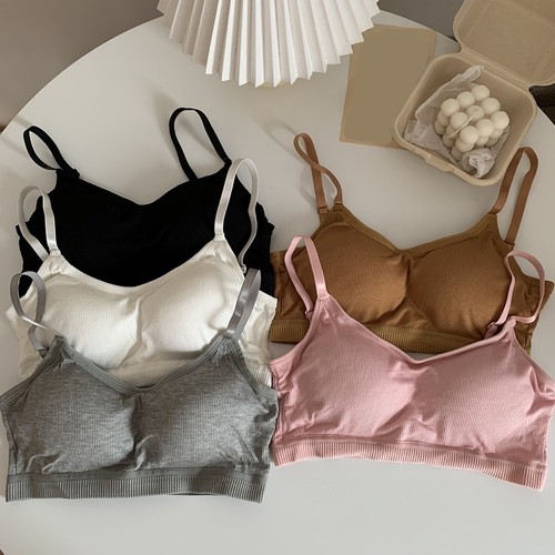 Womens Stylish Casual Wireless Bra in Soft Material and Comfortable Fit - Picture 3 of 18