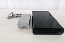Nintendo Wii U Deluxe 32GB System Black Console and Power Supply Only