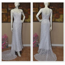 Oleg Cassini - Designer All-over Lace & Beading Size 4 NEW!!!