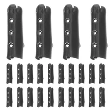  200 PCS Shoe Lace End Caps Tip Replacement Shoelace Tips Lanyard Clip Ends