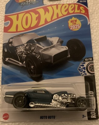 Hot Wheels 2025 Hoto Roto, Gray, #158/250, Case-F  mainline Intl