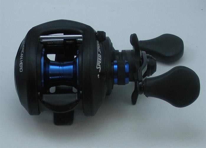 Lews AH1SH American Hero 5BB Speed Spool Baitcast Reel Gear Ratio 7.1-1