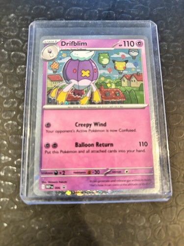 Pokemon TCG Drifblim #006 Mega Evolution Black Star Promo MEP 006