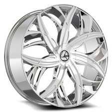 Azara Aza-541 Wheel 18x8 35 5x114.3 74.1 Chrome Single Rim Azara Aza-541 Wheel 18x8 35 5x114.3 74.1 Chrome Single Rim