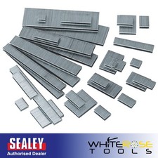 Sealey Type 90 Staples 18 Gauge SWG 5000 Pack 10mm Length 5.7mm Crown Staple