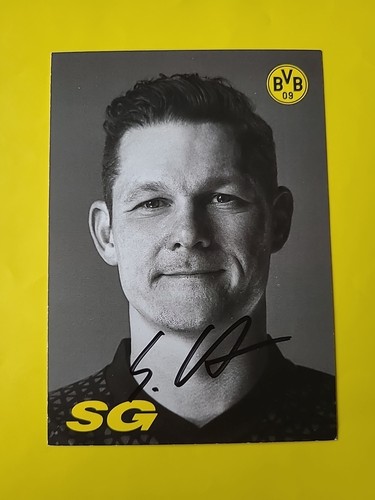 BVB Borussia Dortmund 23/24 - Geppert - Autogrammkarte orign.sign - Bild 1 von 1