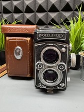 Rolleiflex T Grey TLR - Twin Lens Reflex Camera - Carl Zeiss Tessar 75mm f3.5