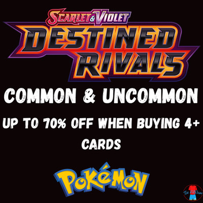 Pokémon Destinierte Rivalen - Common & Uncommon Karten