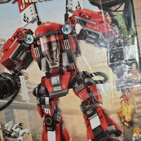 NEW SEALED Bags LEGO 70615 The Ninjago Movie Fire Mech w/Minifigs 100% Complete