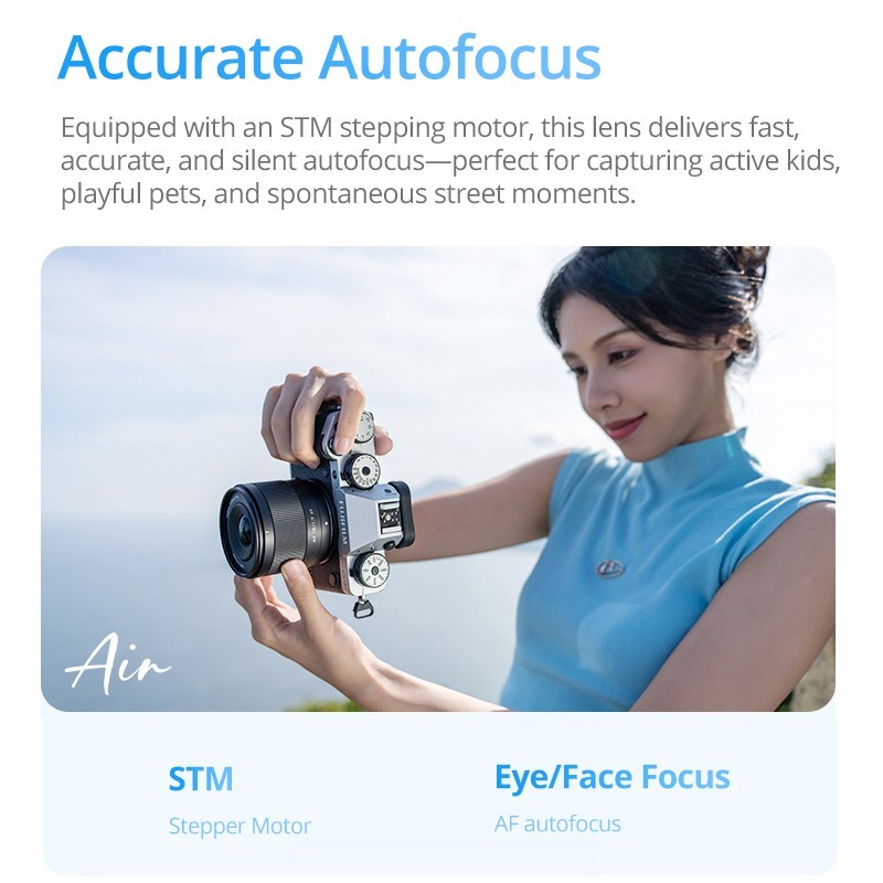 VILTROX 15mm F1.7 APS-C Ultra Wide Angle Autofocus Lens for Sony E-Mount Cameras