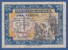 SPAIN / SPAIN -- 1 PESETA JUNE ( 1940 ) -- MBC- / VF -- SERIES B -- PICK 121a .